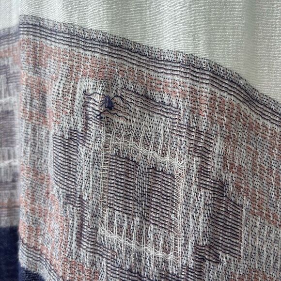 Caslon Womens Kimono Cardigan Open Front Tasseled Short Sleeve Boho One Size - Picture 11 of 16